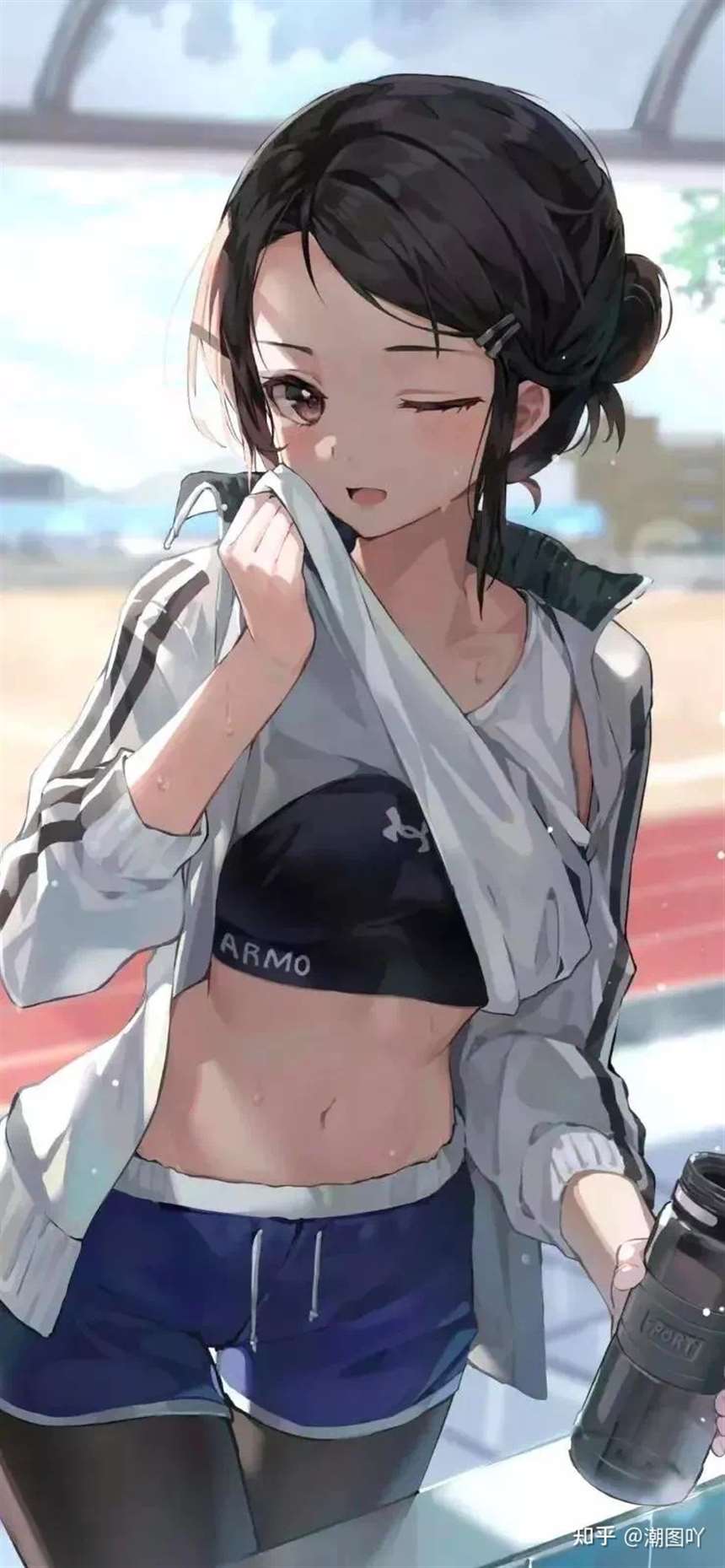 [清炭ハリケーン]性感动漫御姐美女手机壁纸