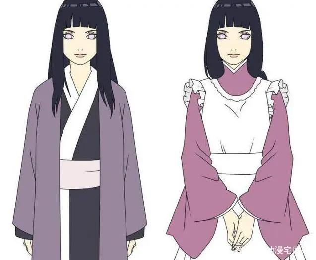 火影忍者：日向雏田的13套衣服，你觉得哪一套最漂亮？
