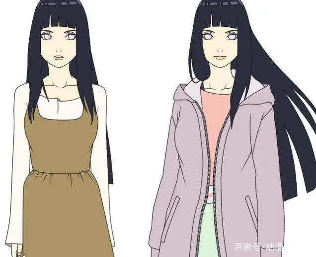 火影忍者：日向雏田的13套衣服，你觉得哪一套最漂亮？