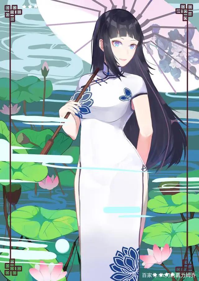 动画《火影忍者》中，女神“日向雏田”不为人知的美丽瞬间！