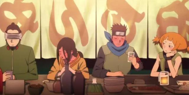 《博人传》最新一集，木叶丸和花火首次同框，两人醉酒之后露真情