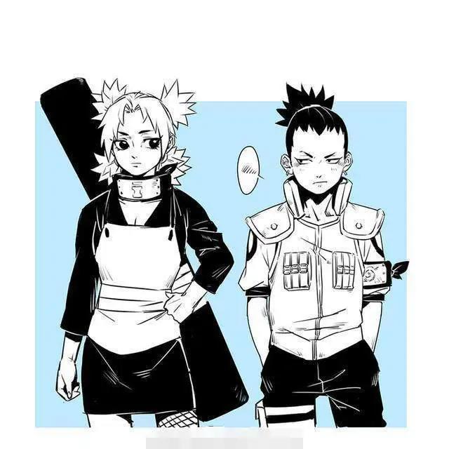 火影忍者——甜蜜情侣档只服鹿丸和手鞠从相识到恋爱结婚经历