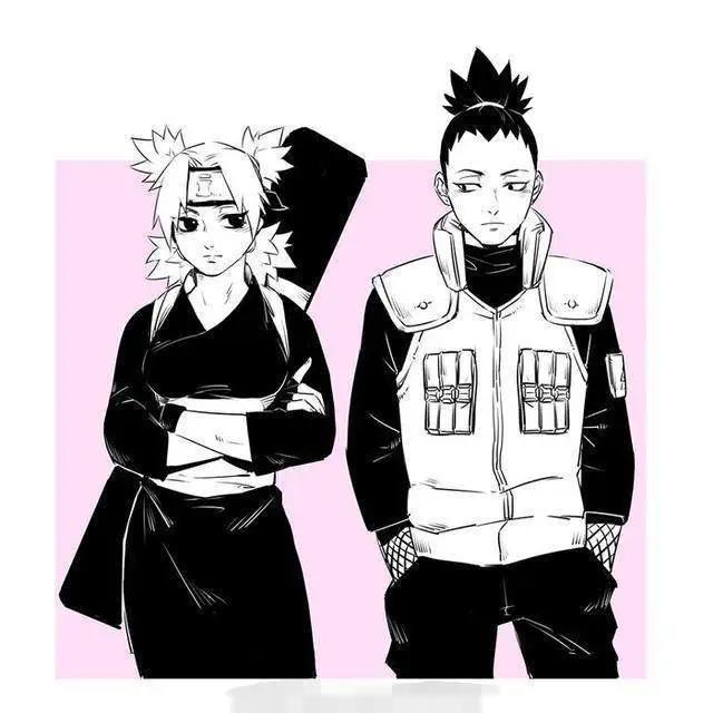 火影忍者——甜蜜情侣档只服鹿丸和手鞠从相识到恋爱结婚经历