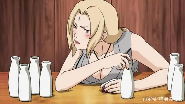 盘点火影里喜欢喝酒的四个美女，花火耍酒疯，静音抱怨荒废青春