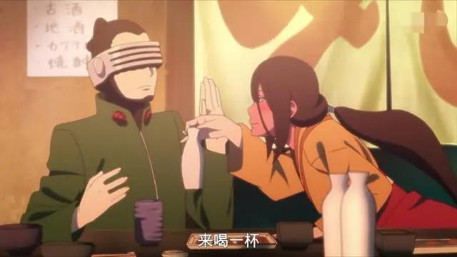 《火影忍者》还以为花火会跟木叶丸走一起,结果被志乃先拔头筹!