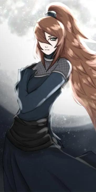 《火影忍者》照美冥，和卡卡西同龄，最美女村长，全面屏壁纸