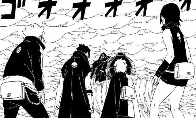 《博人传》漫画：博罗偷袭鸣人，第七班合作破裂，佐助将赶来救人