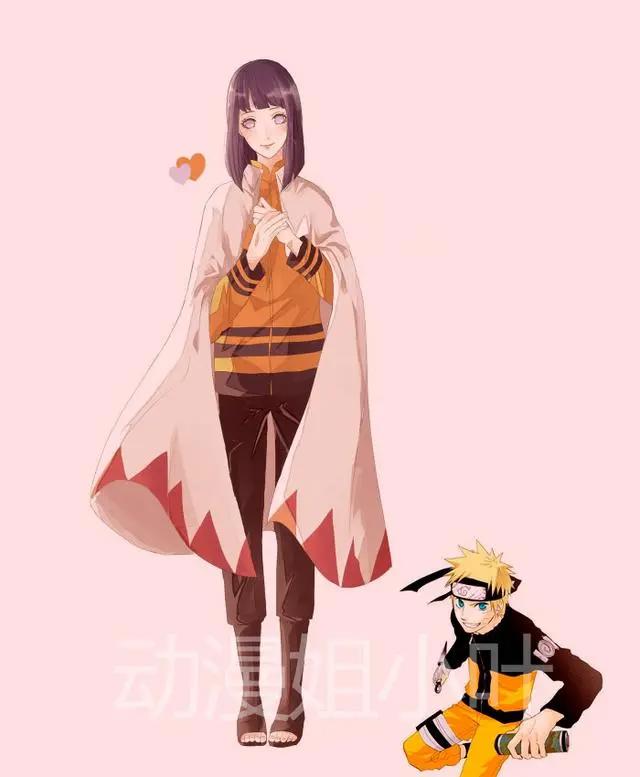火影忍者：各位女主换上老公的衣服，玖辛奈霸气，雏田可爱到爆！
