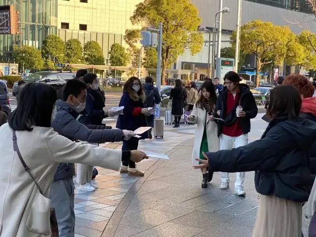 日本街头，有一份“来自武汉的报恩”