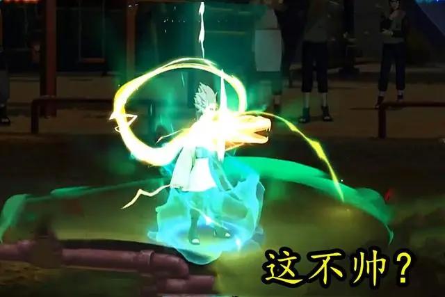 火影手游：巳月雷蛇特效满分！普攻附带技能变化，魔方又用心做C