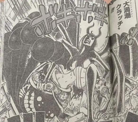 海贼王1021:罗宾“恶魔形态”大发神威,仅一招就制服黑色玛利亚