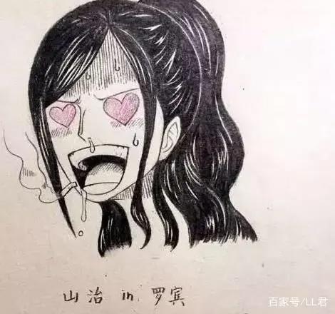 海贼王：罗宾在拥有其他角色性格时的样子，海米们也太会玩了吧