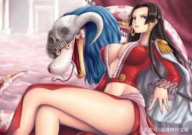《海贼王》和路飞有点小故事的美女!