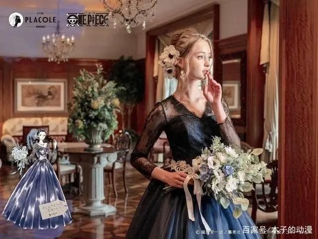 《海贼王》联动，穿着婚纱的这四位，谁是你理想的新娘呢？
