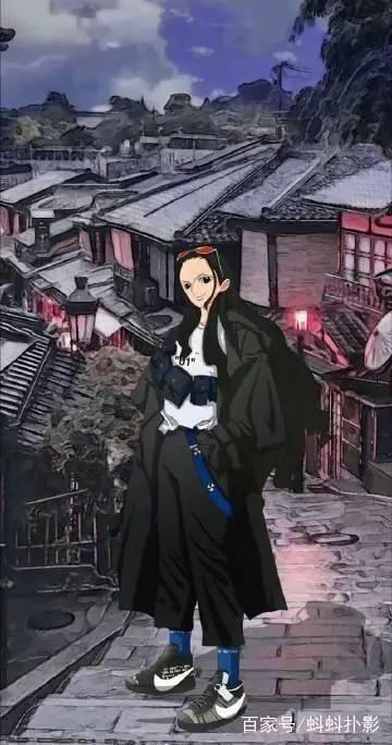 草帽海贼团化身街头潮人罗宾最酷布鲁克最有型属她最雷