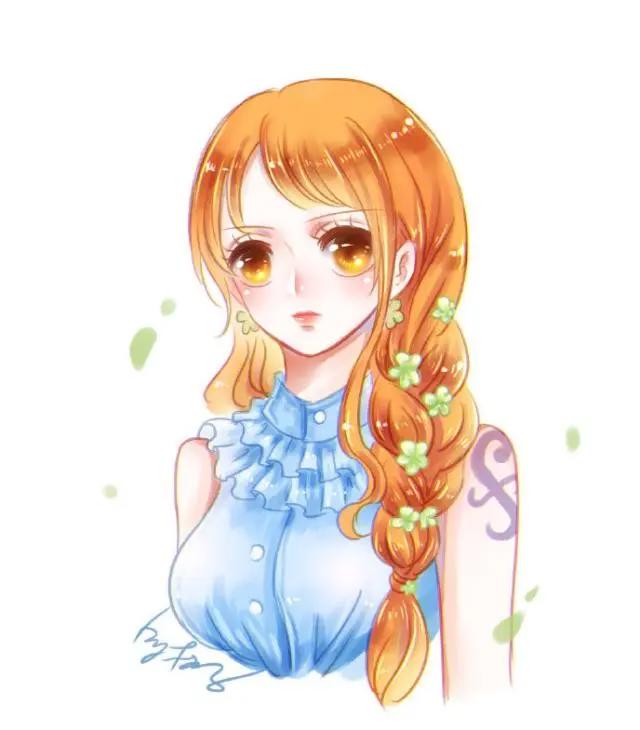 《海贼王》当妈妈的娜美给自己换上了网红装扮，孩子萌的太过分了