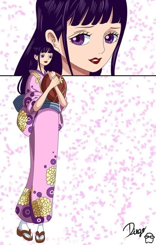 海贼王：和之国的五大美女，娜美仅排第三，第一名和女帝齐名！