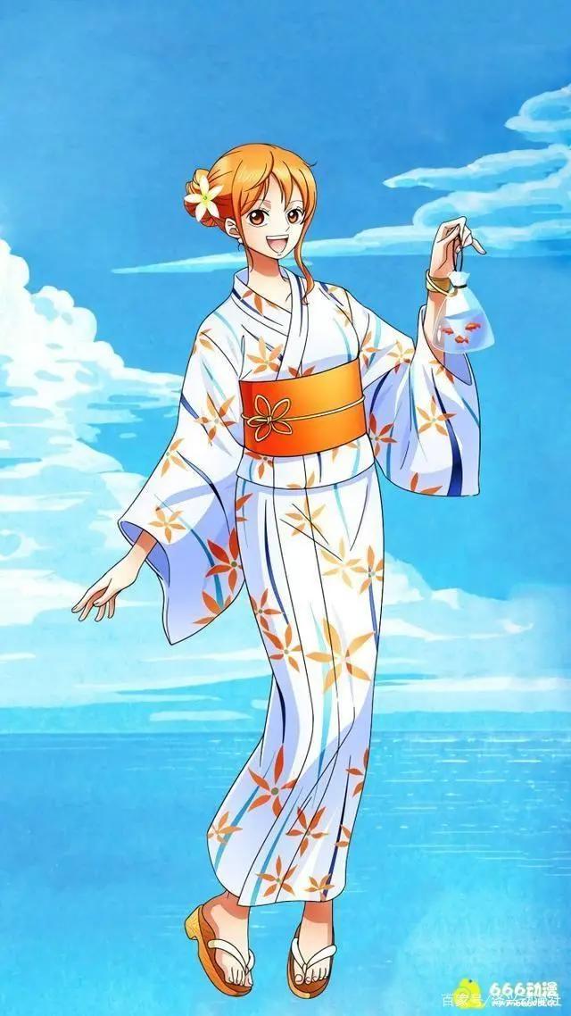 海贼王:和之国的五大美女,娜美仅排第三,第一名和女帝齐名!