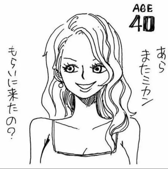 《海贼王》娜美60岁的样子,照样颠倒众生?“不老女神”名副其实