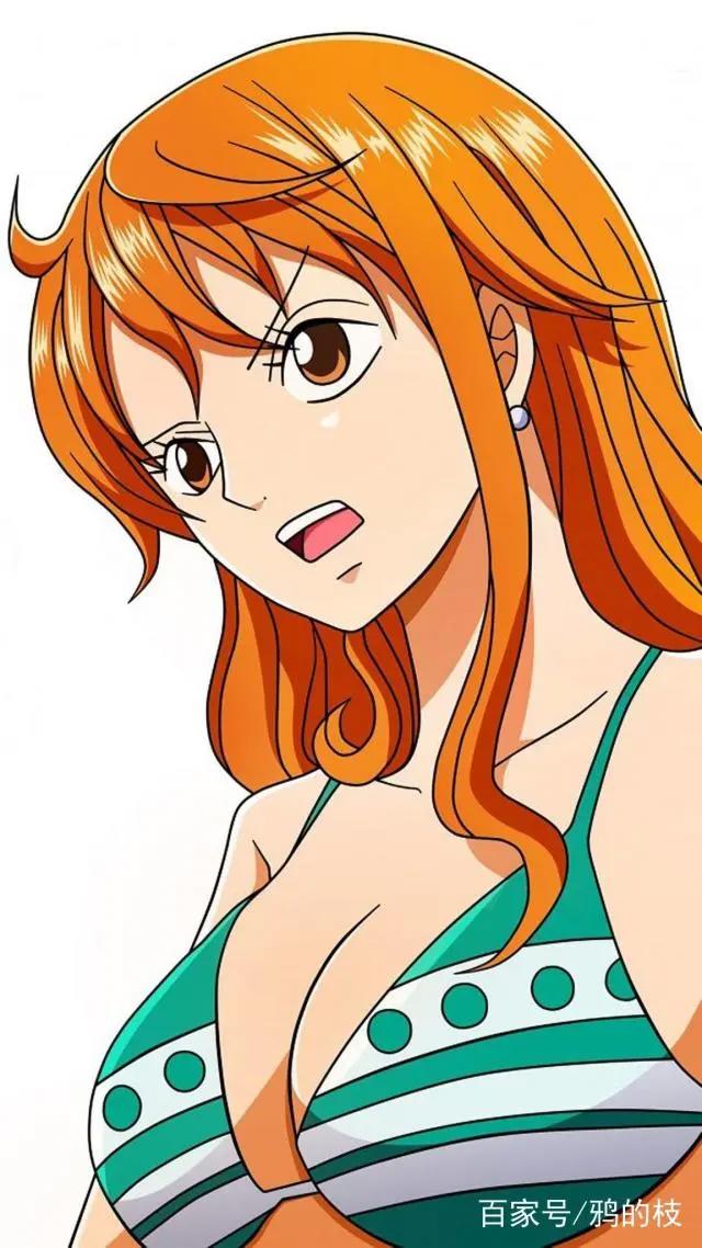 海贼王五大美女,娜美最养眼