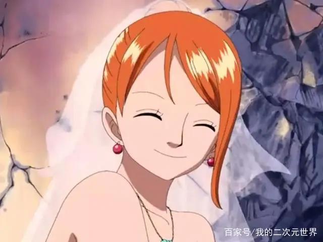 海贼王：娜美迷人瞬间，从小美到大，最后一张令人心疼