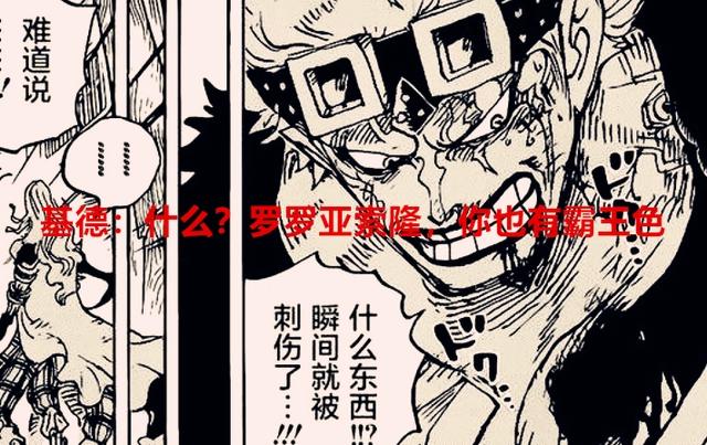 海贼王1037话:当众人得知索隆有霸王色后的反应,只有鹰眼最真实