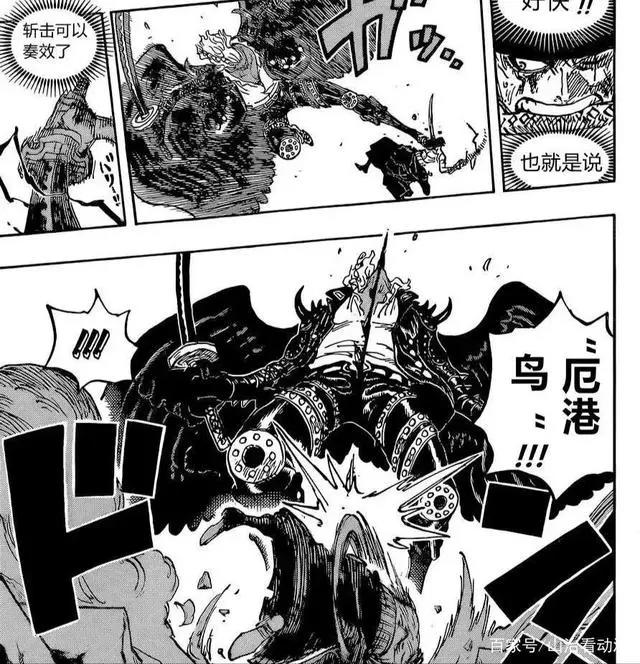 海贼王1035话：索隆领悟霸王色霸气缠绕，炎灾烬战败，断臂断翅膀