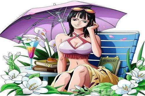 海贼王，是喜欢还是爱，罗宾为路飞竟做到这种程度