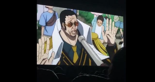 海贼王剧场版:黄猿颜面尽失!连续被红发、贝克曼吓成投降状