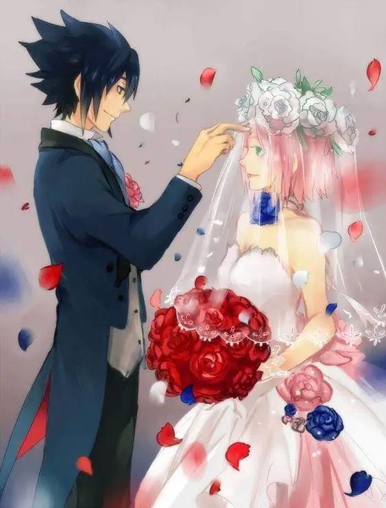 《火影忍者》也赶现代结婚潮，佐助还原神动作，鹿丸有些不开心