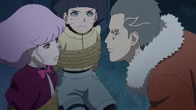 《博人传》鸣人的女儿被抓,白眼向日葵首战,川木前来救援