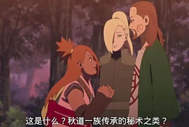 火影中蝶蝶终于找到型男老爸,发现仍是丁次,求着学习家族秘术