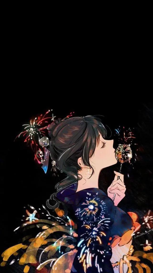 治愈系动漫插画壁纸丨你绝对温存,绝对可爱