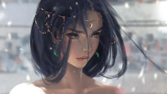 图集：分享一组高清动漫美女桌面壁纸，欢迎收藏！