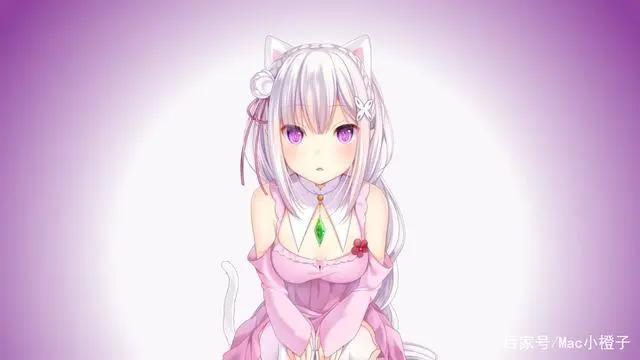 卡通二次元萌系女孩动态壁纸4K