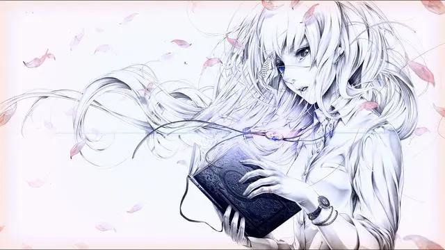 精美二次元动漫插画桌面壁纸，分辨率：1920x1200