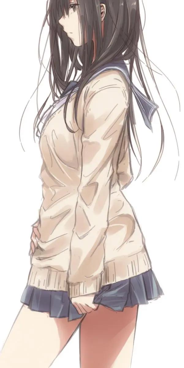动漫壁纸｜二次元美少女的精选壁纸，记得收藏关注哦
