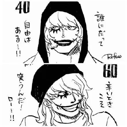 海贼王：尾田最新公布娜美和罗宾40岁和60岁样子！香吉士心碎了！