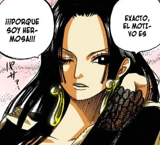 《海贼王》波雅·汉库克漫画上色图,女帝这配色怎么样?