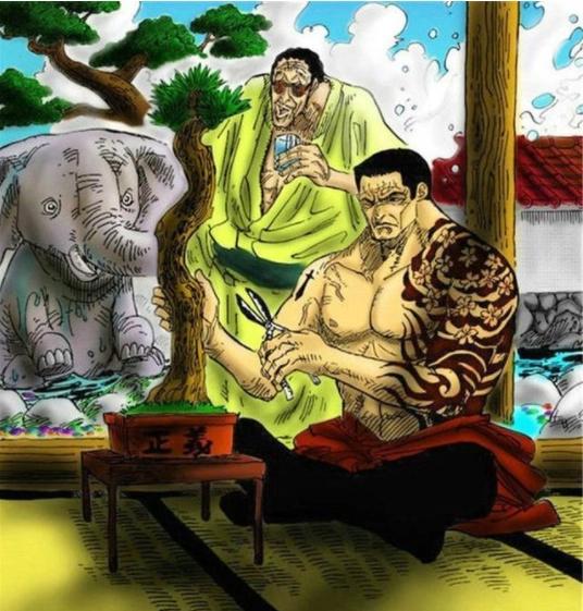 海贼王:赤犬的真实身份曝光,他曾经是豹五郎的小弟
