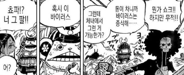 海贼王995话:布鲁克再上演奇迹,完全免疫冰鬼,抗毒性超越路飞