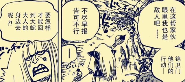 海贼王979话:尾田坐实弗兰奇和罗宾的关系,小玉偷跑过来鬼岛了