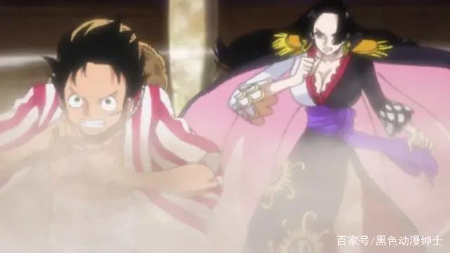 海贼王特别篇:穿和服的女帝和罗宾谁更美?路飞爆发男友力!