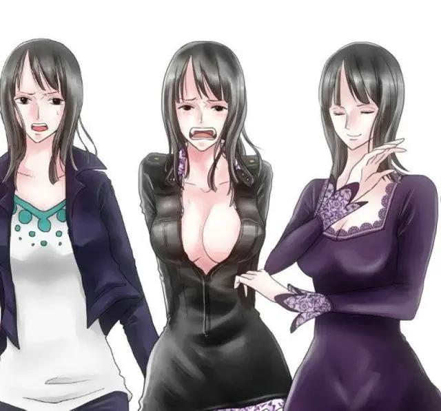 草帽一伙罗宾女神的成长史,看她如何从天真萝莉长成腹黑御姐