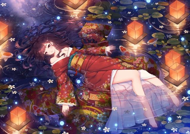 美少女动漫插图合集，快来pick你最喜欢的插图