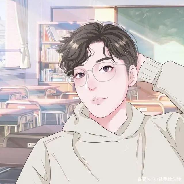 漫画头像,画风简单又温馨,创意丰富有内涵