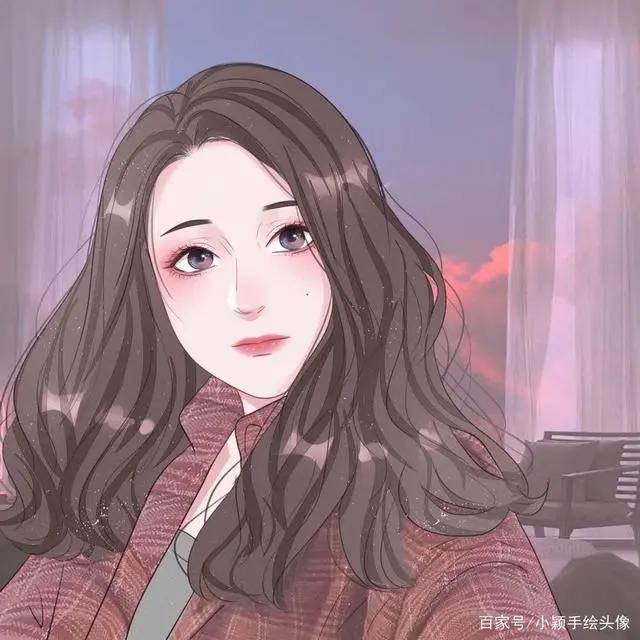 漫画头像,画风简单又温馨,创意丰富有内涵