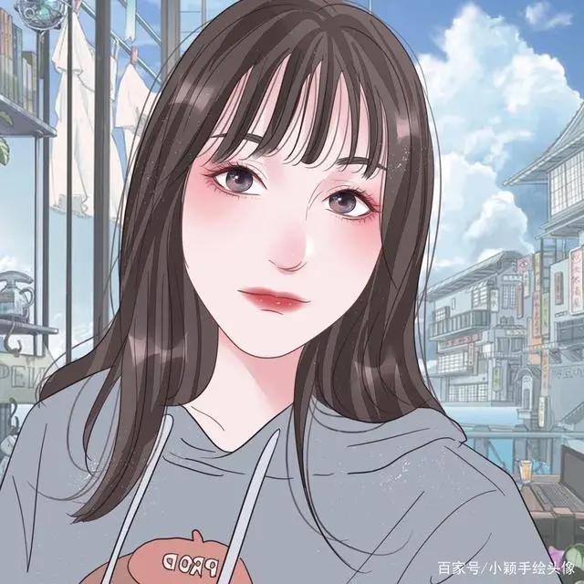 漫画头像,画风简单又温馨,创意丰富有内涵