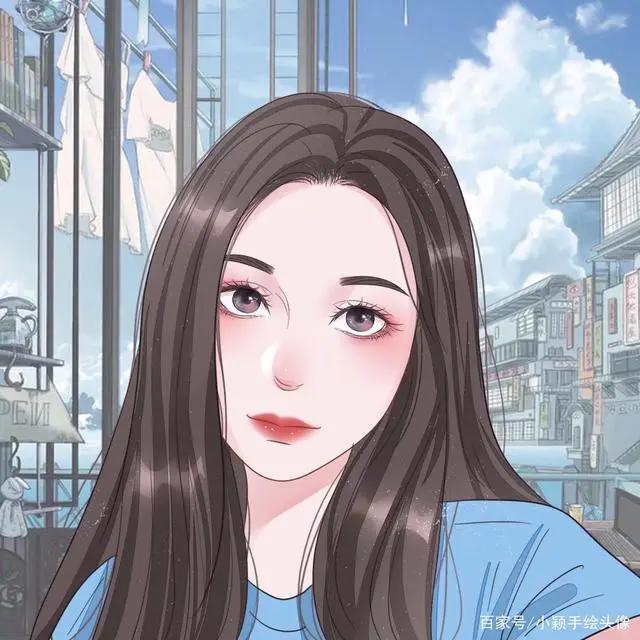 漫画头像,画风简单又温馨,创意丰富有内涵