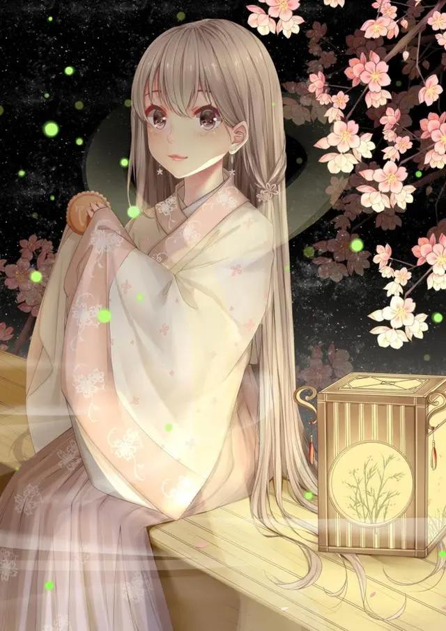 「动漫图片精选」二次元少女，超现实的唯美
